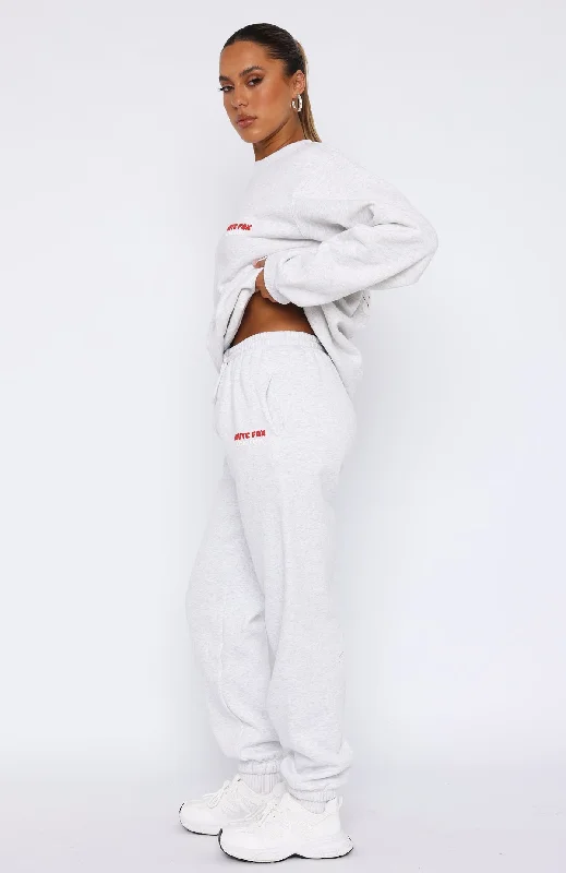 Love Club Sweatpants Grey Marle