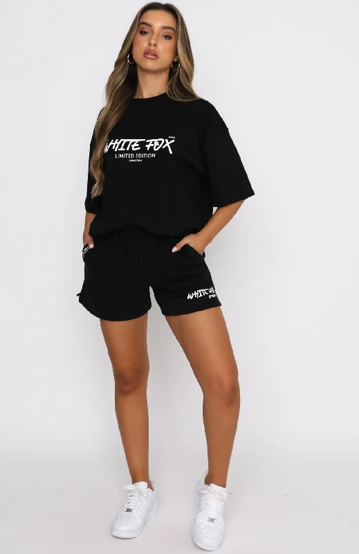 State Of Art Lounge Shorts Black