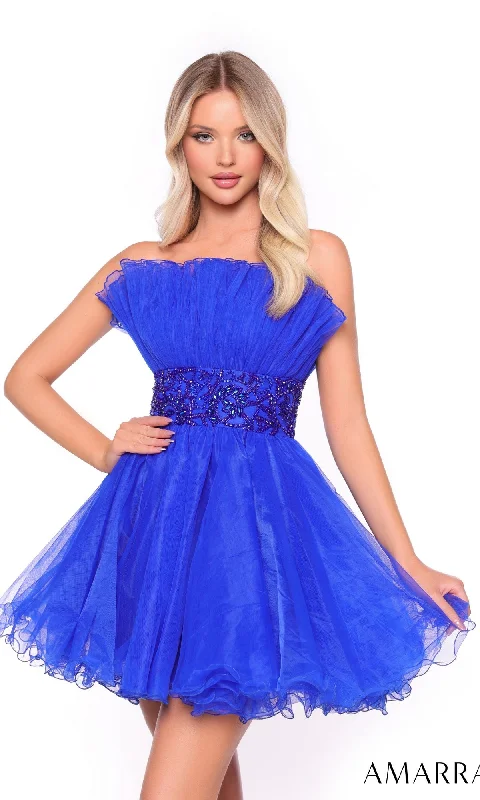 Short Homecoming Dress 88038 by Amarra