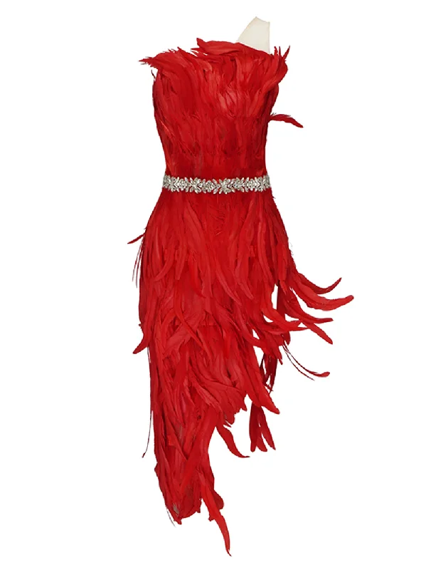 OPERA Feathers Dress