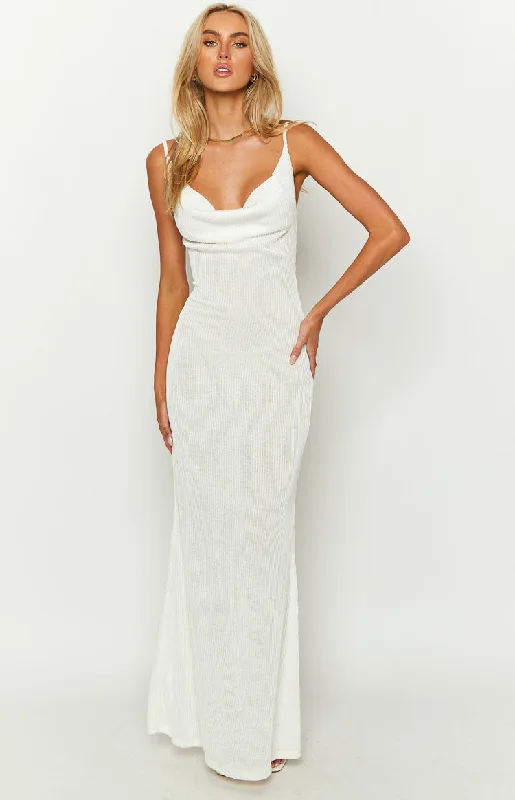 Raylee White Maxi Dress