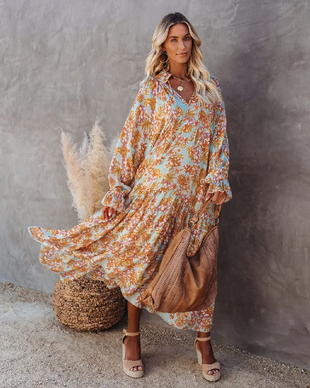 Sutherland Floral Boho Maxi Dress