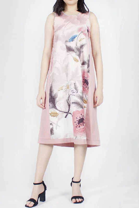 Watercolour Floral Shift Dress