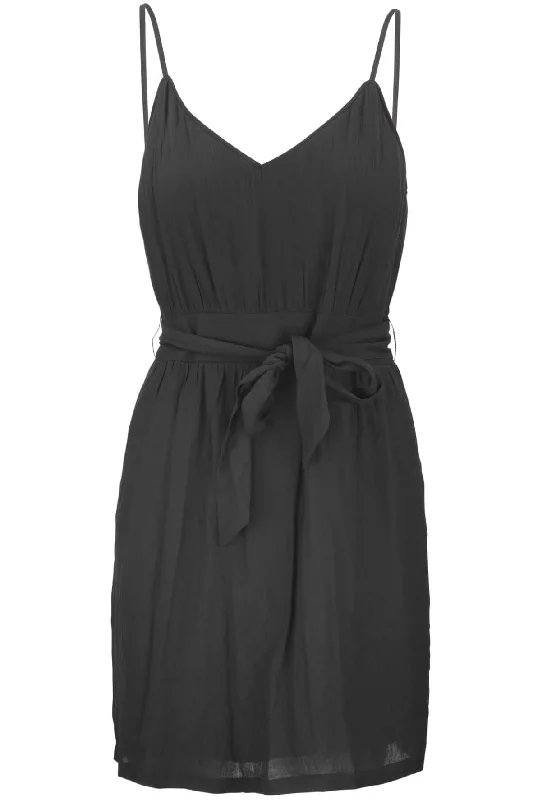 Evan Tie-Waist Cami Dress