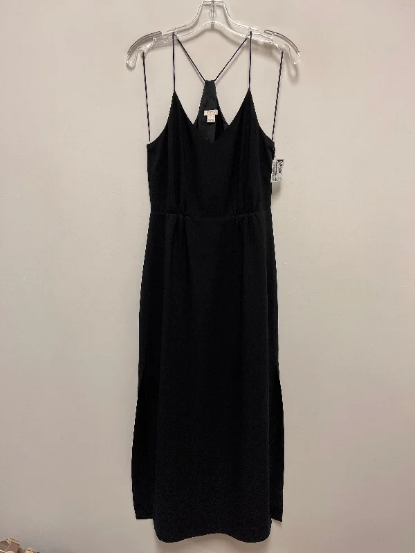 Black Dress Casual Maxi J. Crew, Size S