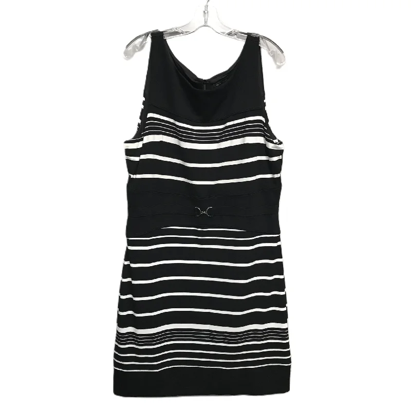 Black & White Dress Work By White House Black Market, Size: Xl