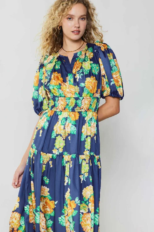 Blue bayou Floral Dress FINAL SALE