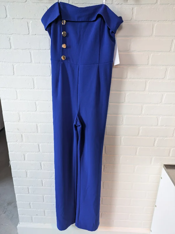 Blue Jumpsuit Bebe, Size L