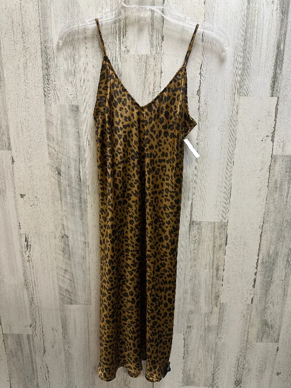 Brown Dress Party Long A New Day, Size Xs