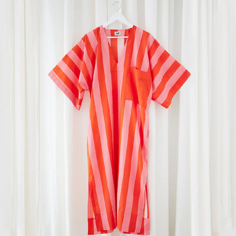 one size fits all / coral/ pink