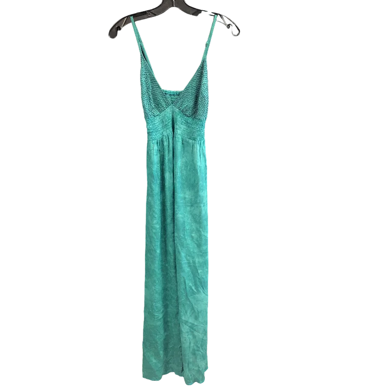 Dress Casual Maxi By Cmc In Green, Size: S