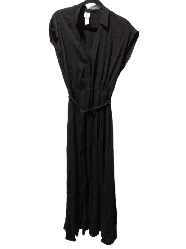 Dress Casual Maxi By H&m In Black, Size: S