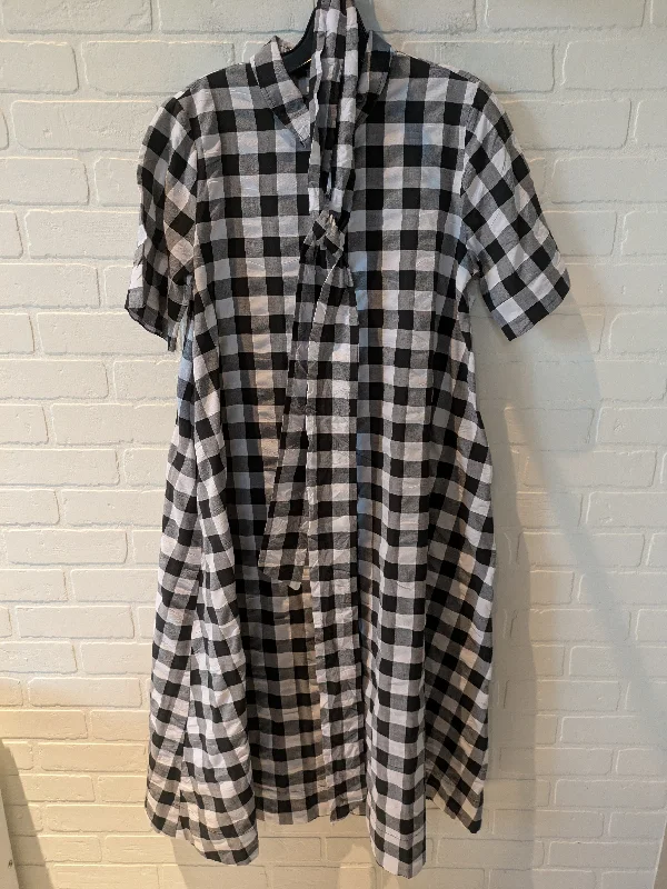 Dress Casual Maxi By Target-designer In Black & White, Size: M