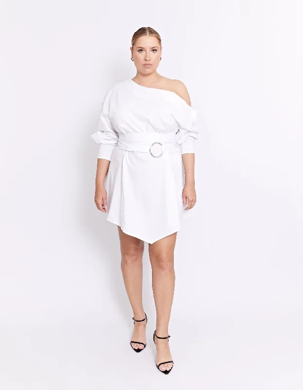 THE GABRIELLE DRESS | POWDER