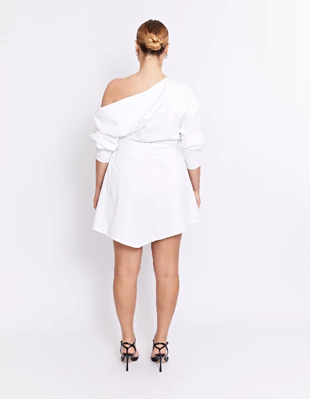 THE GABRIELLE DRESS | POWDER