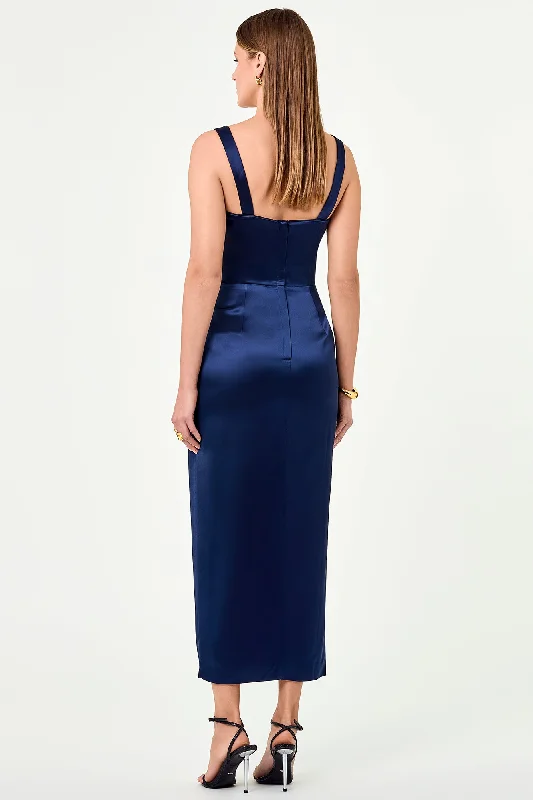 Gia Dress - Navy