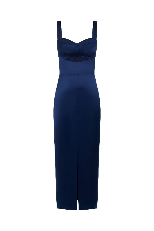 Gia Dress - Navy