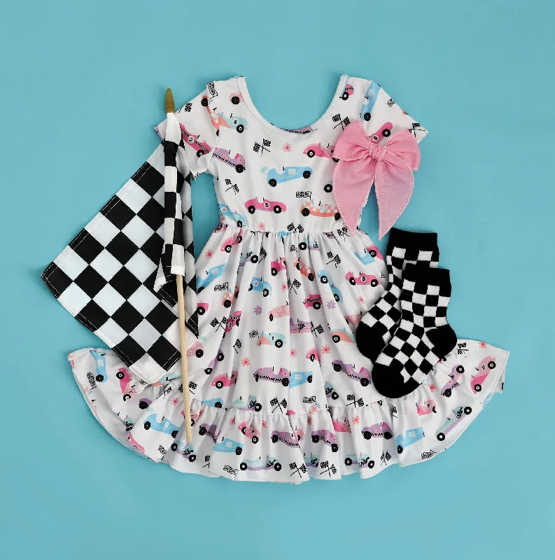 Race Car Charm Dress