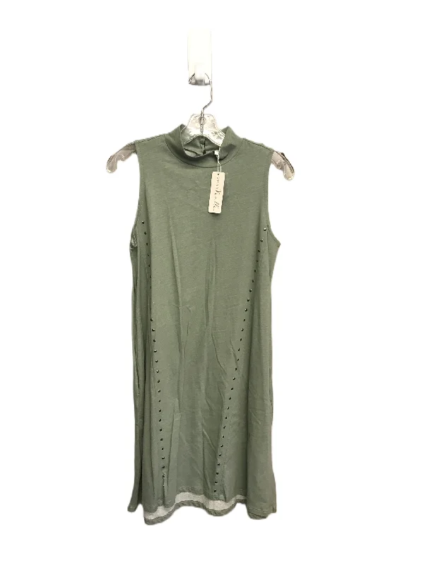 Green Dress Casual Short By Simply Noelle, Size: Xs