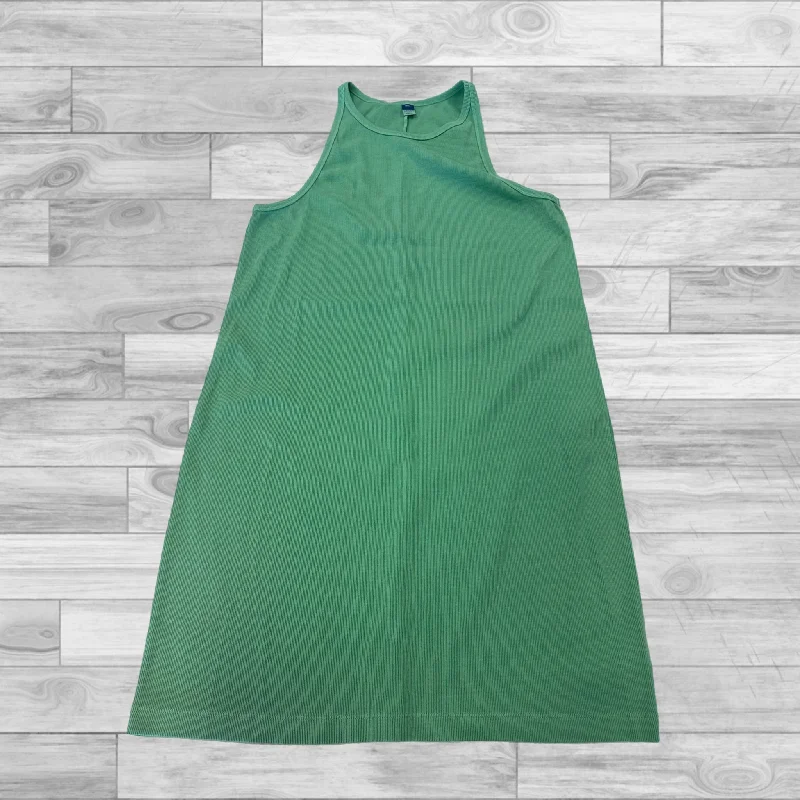 Green Dress Casual Short Old Navy, Size Xxl