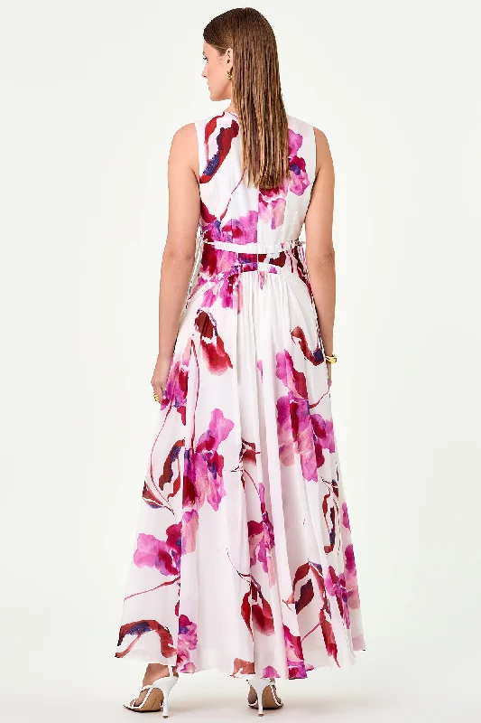 Jane Dress - Zoe Floral Ivory