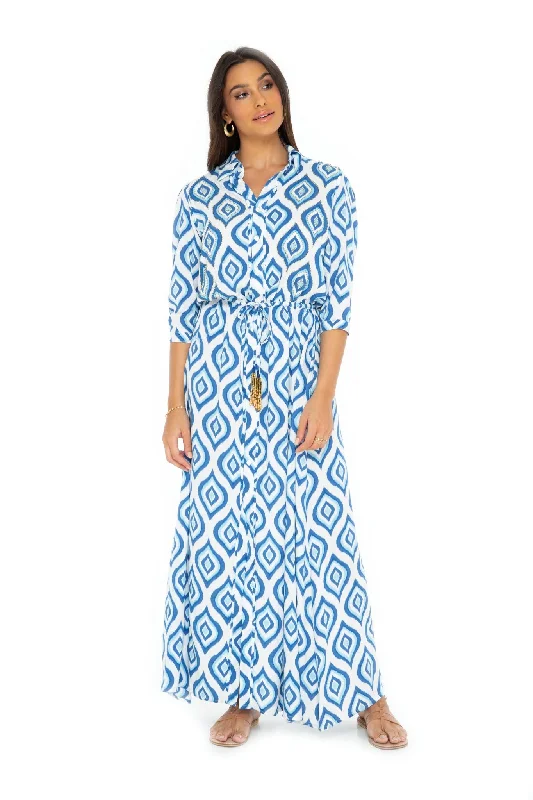 Java Long Shirt Dress