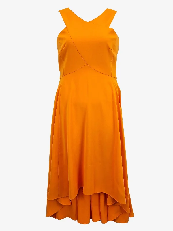 Karen Millen Flared Evening Midi Dress Size 12