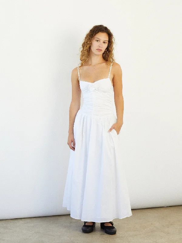 Armand Dress - White