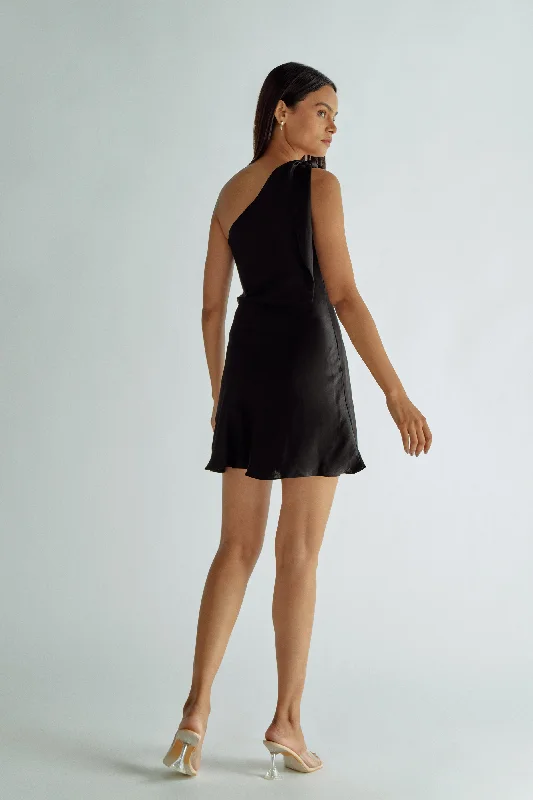 Parga Mini Dress - Black