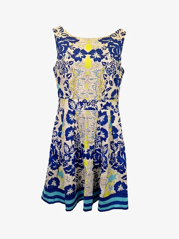 Portmans Summer Office Floral Mini Dress Size 8