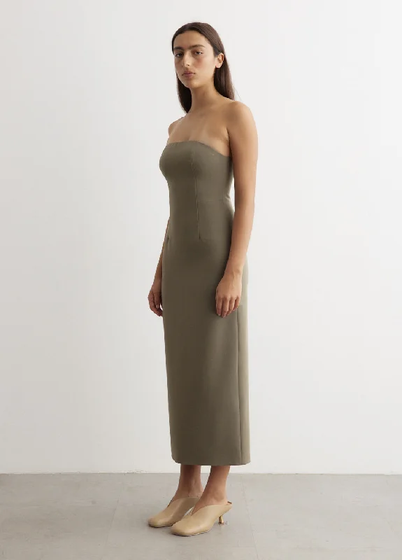 Repercussions Strapless Midi Dress