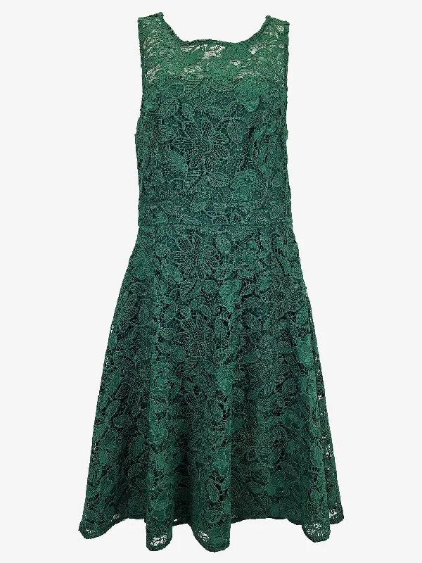 Review Elegant A Line Cocktail Midi Dress Size 10