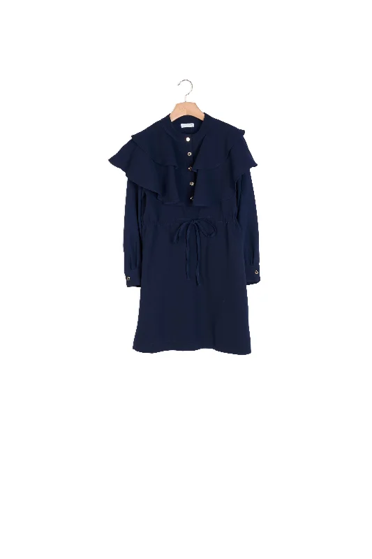 Robe avec volants oversize