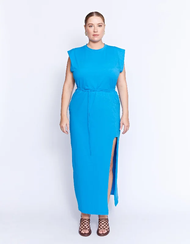 ROSCO DRESS | CYAN