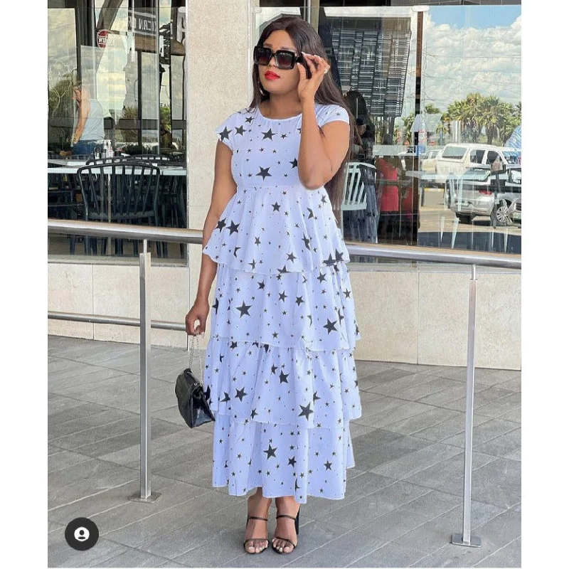 Sleeveless Layered Floral Maxi Dress