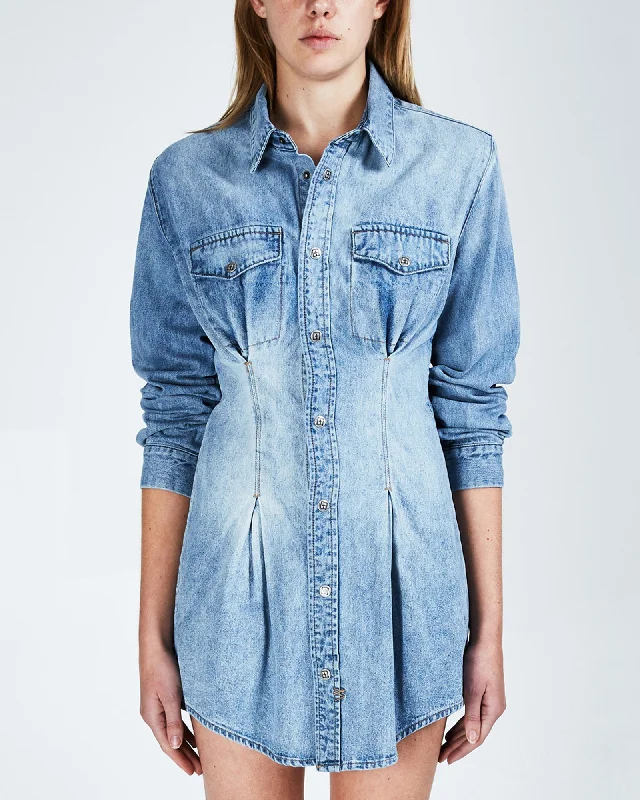 SYNC SHIRTDRESS SKREAM