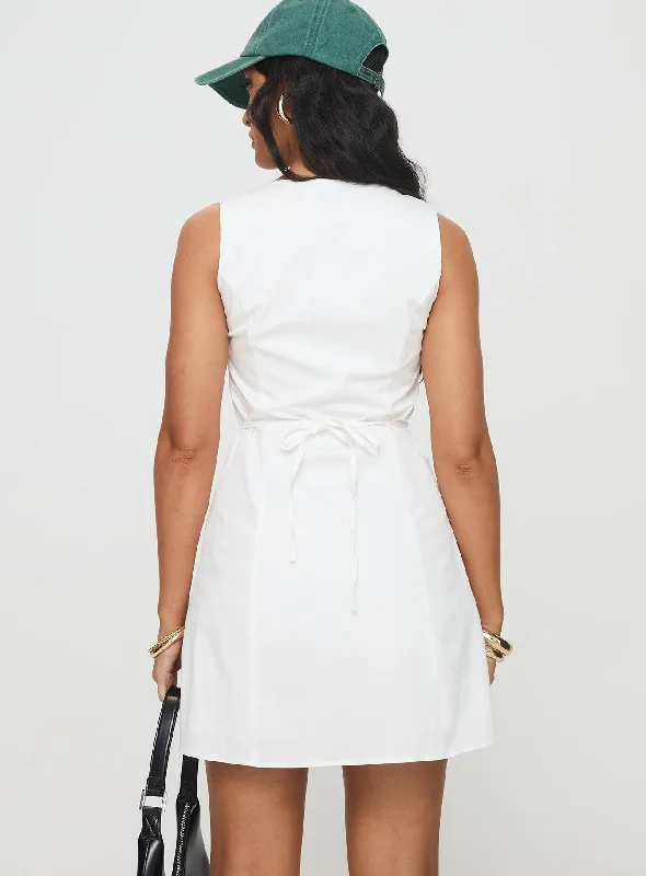 Talisse Dress White