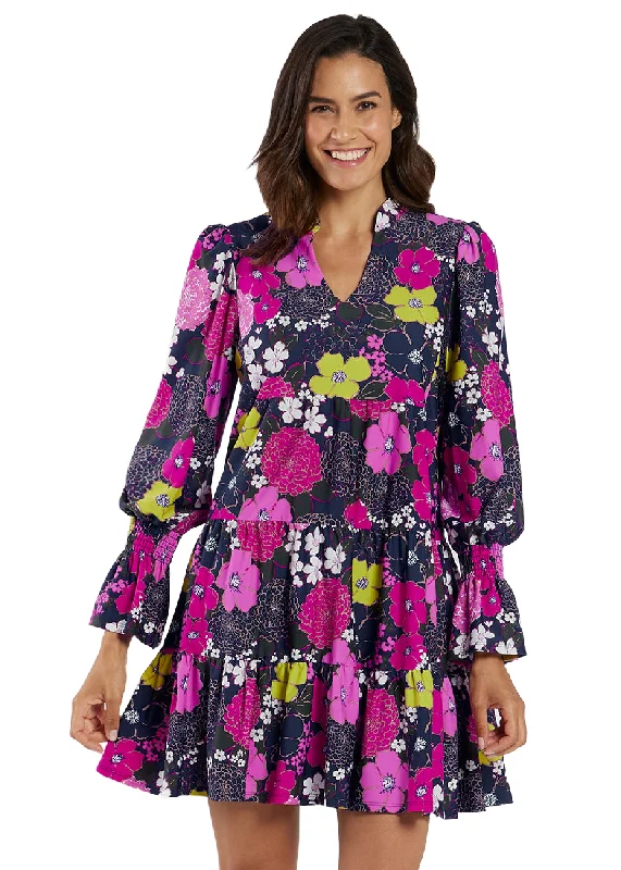 TAMMI DRESS - AUTMN BLOOMS