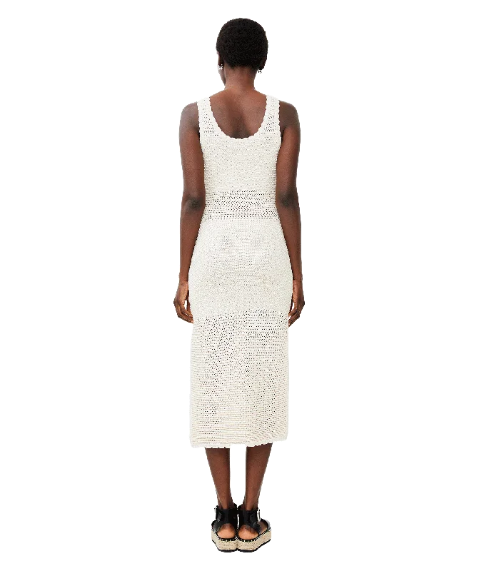 Momo Nellis Crochet Dress - Cream