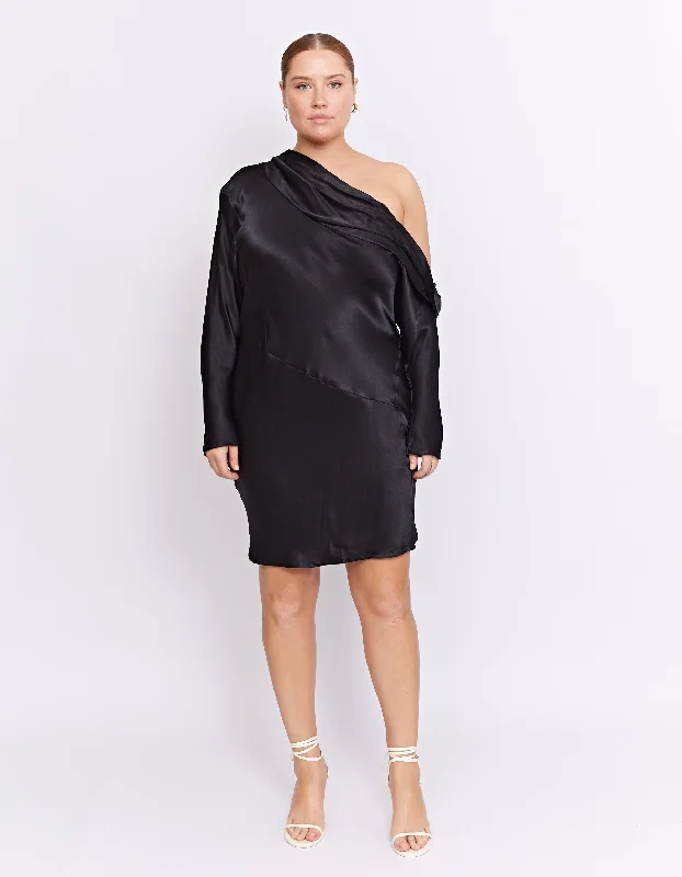 YAZMIN MINI DRESS | BLACK