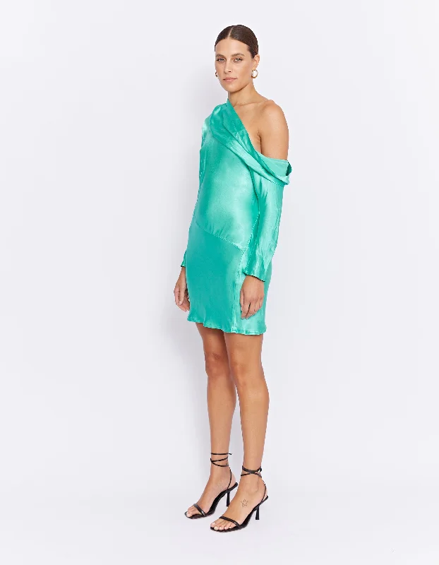 YAZMIN MINI DRESS | GREEN