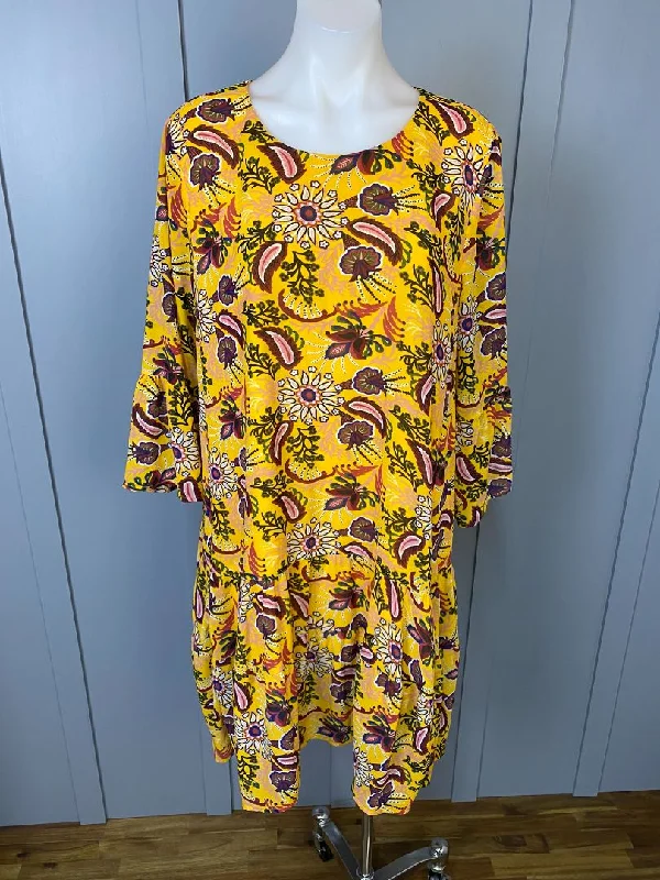 Yellow print Curate Trelise Cooper Dress/Tunic, S