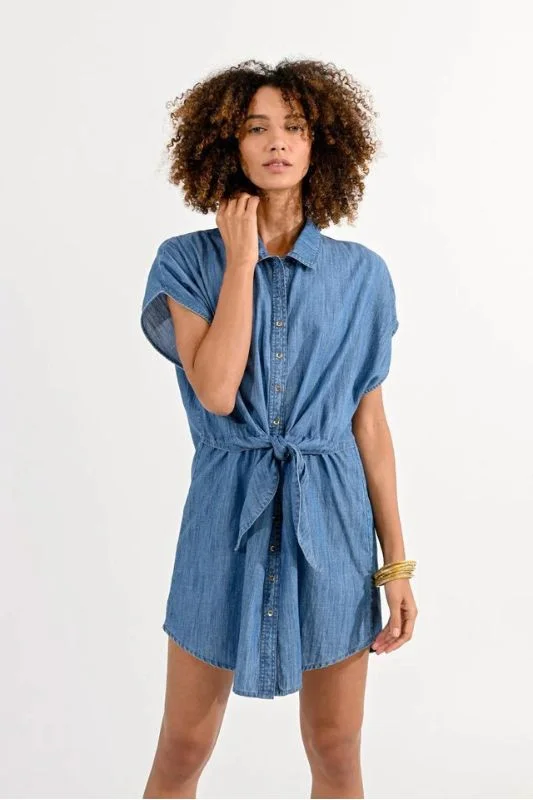 Chambray Dress