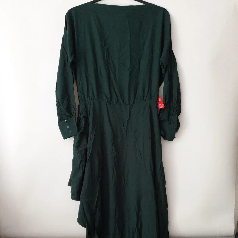 AX Paris High Low Midi Dress Size 14 Green ****Ref V140